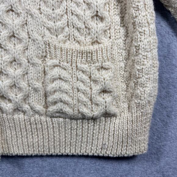 Vintage Cladyknit Irish Wool Cardigan - Picture 2 of 4